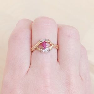 10k yellow gold ring